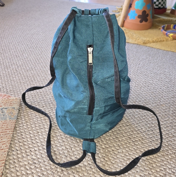 Blue Drawstring Bag - Picture 3 of 4